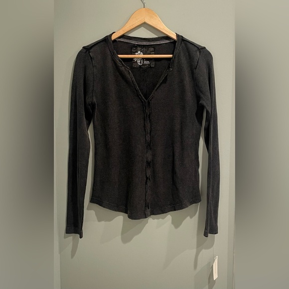 Anthropologie Tops - Anthropologie Pilcro‎ and The Letterpress Split Neck Top-Size XS New with Tags